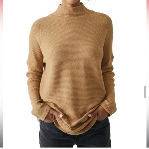 Free People Casey Tunic Dress in Tiger Eye NWT - Picture 2 of 5